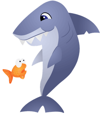 sharkvector-fish-characters-324055