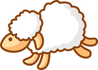 sheepcute-sheep-vectors-that-have-a-cute-little-cartoon-style-919522