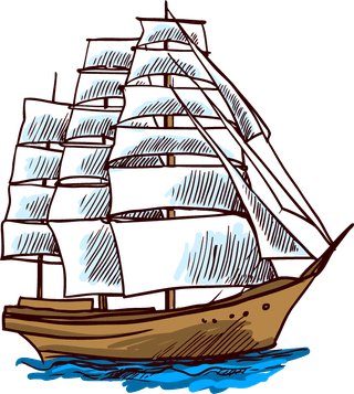 sailboatships-boat-hand-drawn-sketch-543904