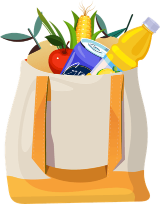 shoppingdesign-elements-bags-carts-foods-sketch-582719