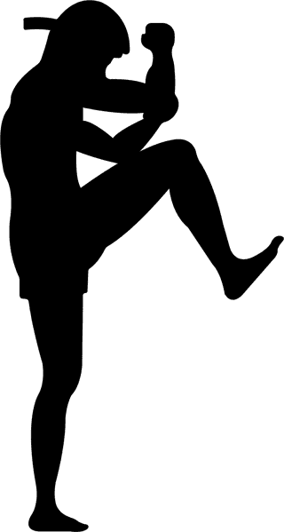 silhouetteeight-muay-thai-pose-collection-with-different-kick-and-punch-pose-vector-358928