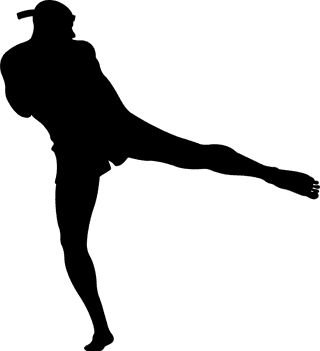 silhouetteeight-muay-thai-pose-collection-with-different-kick-and-punch-pose-vector-381253