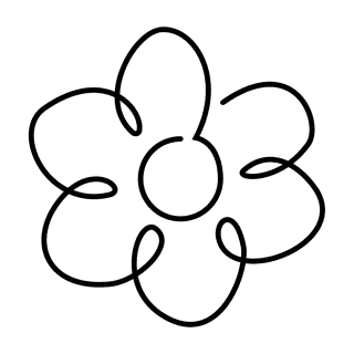 sixpetal-flower-line-illustrator-906016