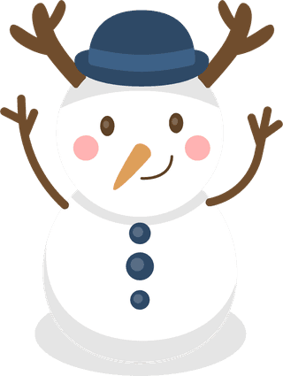 snowmancharacter-collection-flat-design-727498