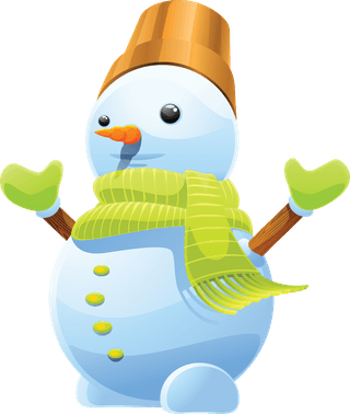 snowmand-cute-snowman-vector-set-935688