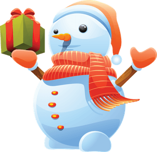 snowmand-cute-snowman-vector-set-324064