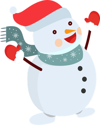 snowmansnowman-icons-collection-cute-stylized-happy-emotion-661971