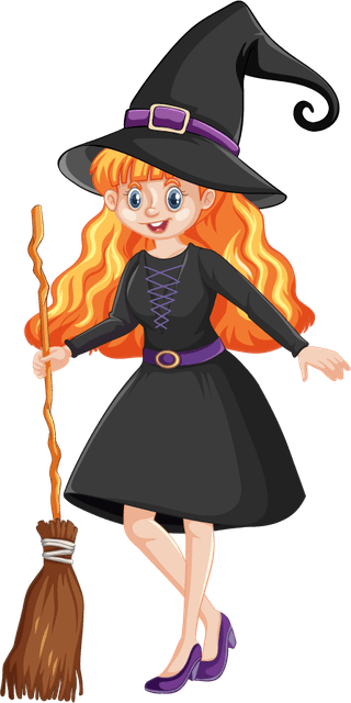 sorcerersupreme-set-wizard-witches-with-magic-tools-cartoon-style-isolated-white-background-822405