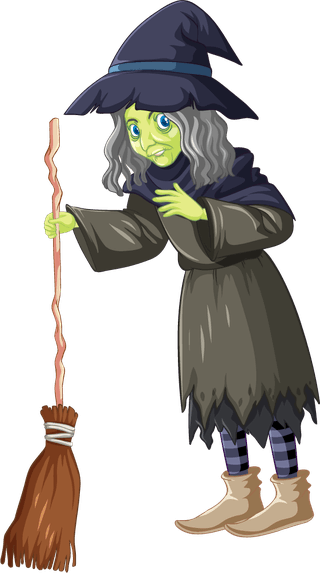 sorcerersupreme-set-wizard-witches-with-magic-tools-cartoon-style-isolated-white-background-39457