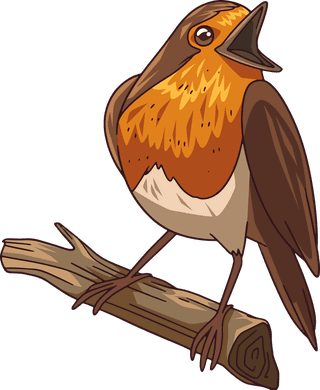 sparrowhand-drawn-robin-bird-collection-847527
