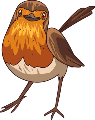 sparrowhand-drawn-robin-bird-collection-463106