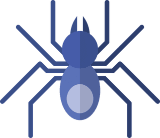 spiderset-of-tarantula-icons-vector-94130