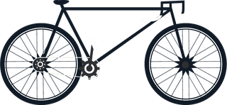 sportbicycle-bicycles-icons-flat-shapes-sketch-312803