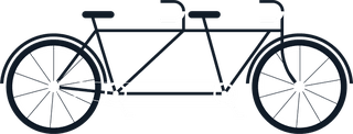 sportbicycle-bicycles-icons-flat-shapes-sketch-703120