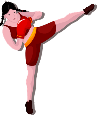 sportsgirls-icons-colored-cartoon-characters-sketch-12176