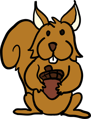 squirrelcollection-hand-drawn-forest-animals-786284