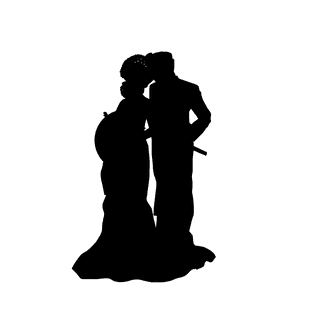 standingwedding-couples-silhouettes-black-standing-couple-197574
