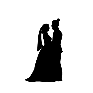 standingwedding-couples-silhouettes-black-standing-couple-203997