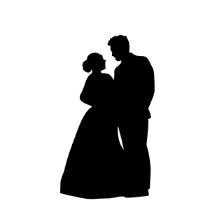 standingwedding-couples-silhouettes-black-standing-couple-205634