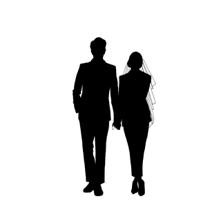 standingwedding-couples-silhouettes-black-standing-couple-212375