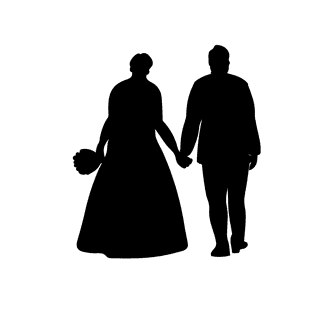 standingwedding-couples-silhouettes-black-standing-couple-220578