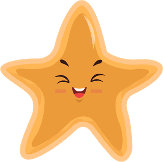 starfishsea-creatures-icons-funny-cartoon-character-sketch-306473