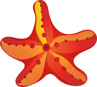 starfishset-of-summer-beach-objects-and-cartoon-characters-372930