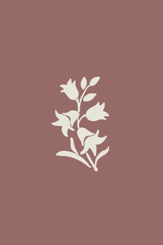 stockvector-of-printable-illustrations-minimalistic-illustration-in-terracotta-color-leaves-flowers-616242
