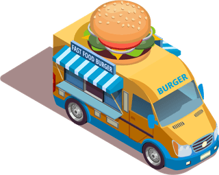 streetfood-trucks-isometric-icons-collection-593590