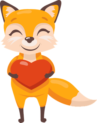 stupidfox-funny-set-cute-animal-other-pose-action-app-design-kids-character-design-642726