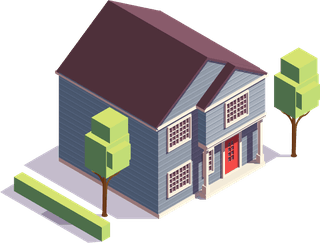 suburbianbuildings-isometric-composition-with-sixteen-isolated-images-modern-residential-houses-wit-387806