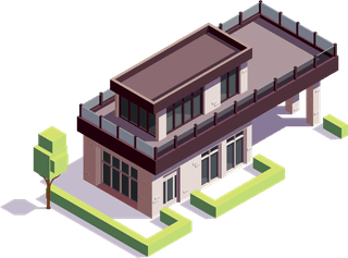 suburbianbuildings-isometric-composition-with-sixteen-isolated-images-modern-residential-houses-wit-87894