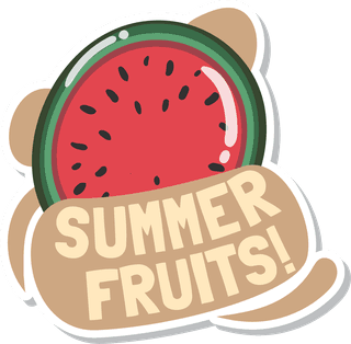 summerfruits-watermelon-sticker-collections-555187