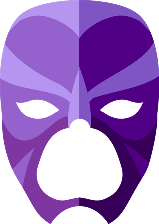 superhero-masks-face-flat-style-464653