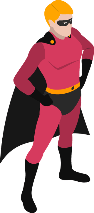 superheropopular-character-isometric-icons-164000