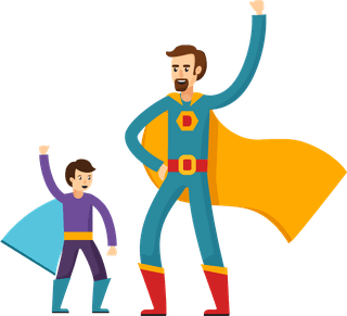 superheroesorthogonal-flat-people-710750