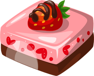 sweetchocolate-cake-with-rose-color-193961