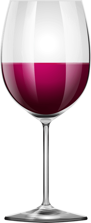 tallcup-wine-glasses-filled-with-red-and-white-wine-illustration-341802