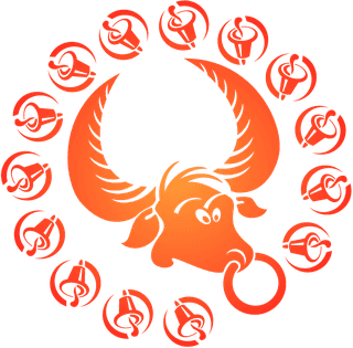 tauruszodiac-creative-icons-vector-61670