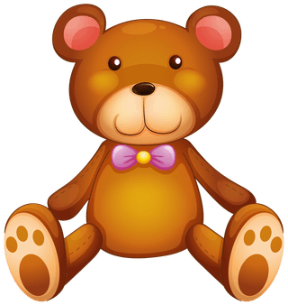 teddybears-in-the-shape-of-animals-set-of-cartoon-toys-442812