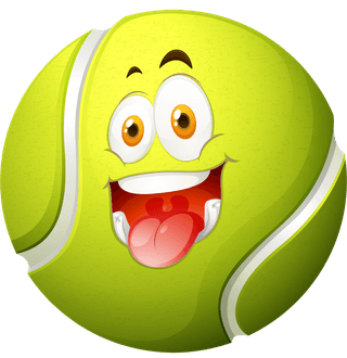 tennisball-ball-with-facial-expression-illustration-153889