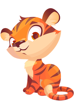 tigercute-baby-tiger-character-different-poses-vector-set-cartoon-chat-bot-893248