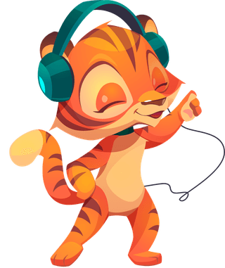 tigercute-baby-tiger-character-different-poses-vector-set-cartoon-chat-bot-802257