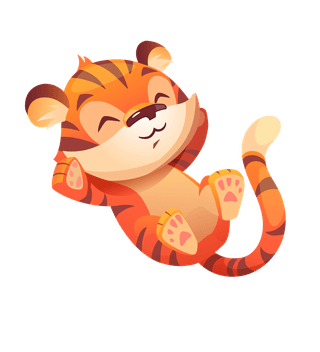 tigercute-baby-tiger-character-different-poses-vector-set-cartoon-chat-bot-433716