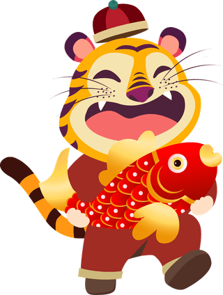 tigershape-lunar-new-year-banner-funny-stylized-tigers-characters-sketch-121782