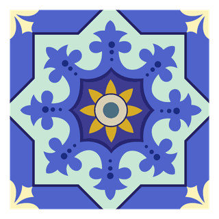 tiledesign-elements-colorful-symmetric-vintage-floral-sketch-11200