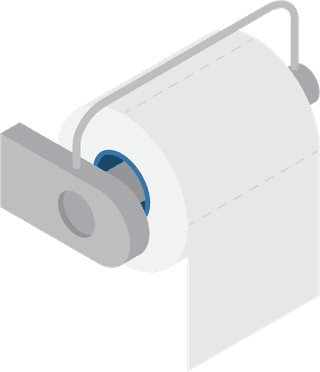 toiletpaper-sanitary-engineering-isometric-icons-146138