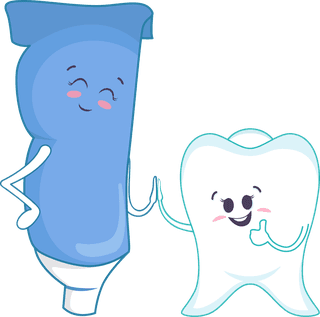 toothdental-care-collection-tooth-toothpaste-floss-dentist-tools-cartoon-characters-465492