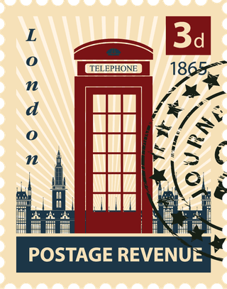 towerpostage-stamps-template-vector-517816