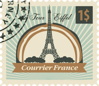towerpostage-stamps-template-vector-635305